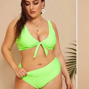 Shein High Waist Bikini Two Piece Swim